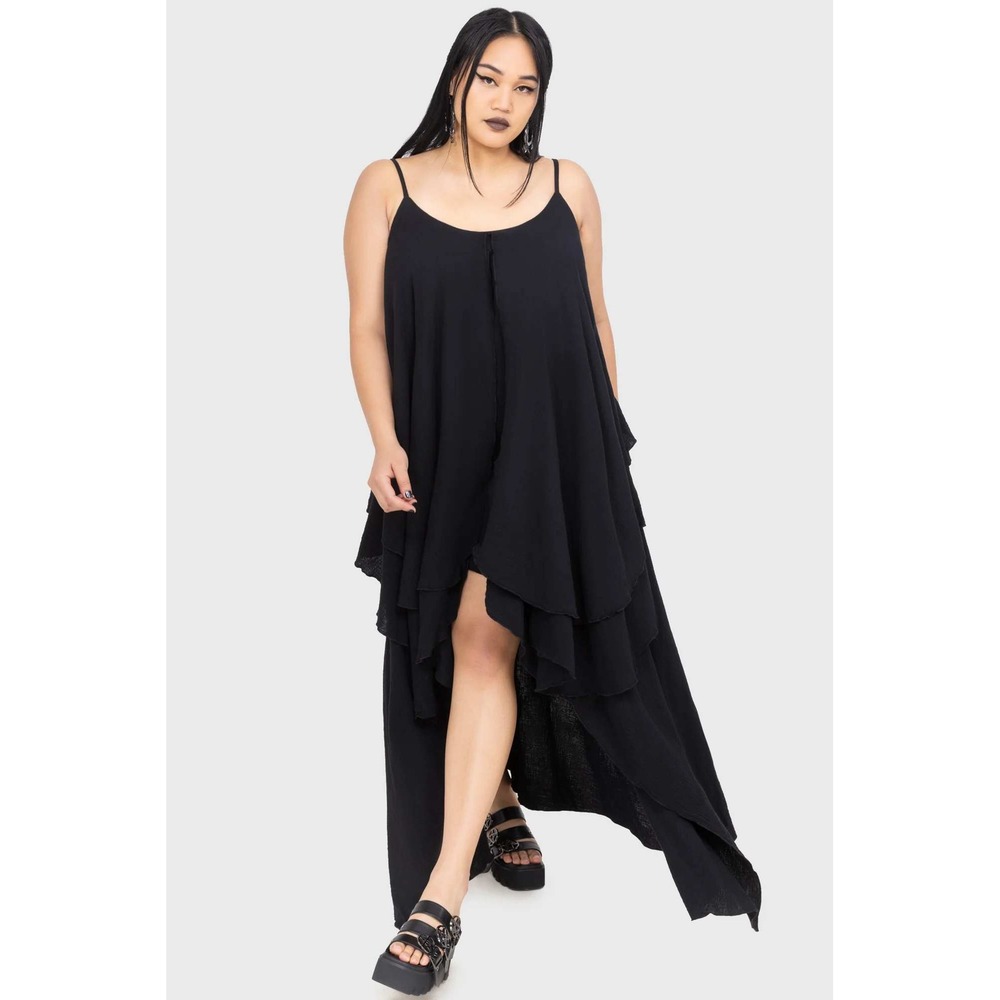 Killstar shadowstrall summer fairy tiered dress - Picture 5 of 5